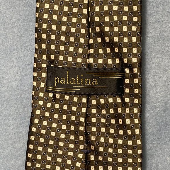 Bundle of 3 100% Silk Used Neckties. Made in the USA. - Picture 3 of 5